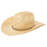 Chapeau de Cowboy en Raphia