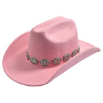 Chapeau de Cowboy Femme Rose