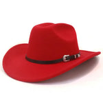 Chapeau de Cowboy Rouge