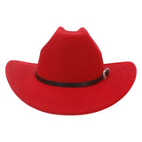 Chapeau de Cowboy Rouge Style Western