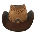 Chapeau Équitation Western en Cuir