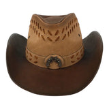 Chapeau Équitation Western en Cuir