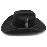 Chapeau Texan Homme Noir