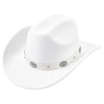 Chapeau Western Blanc