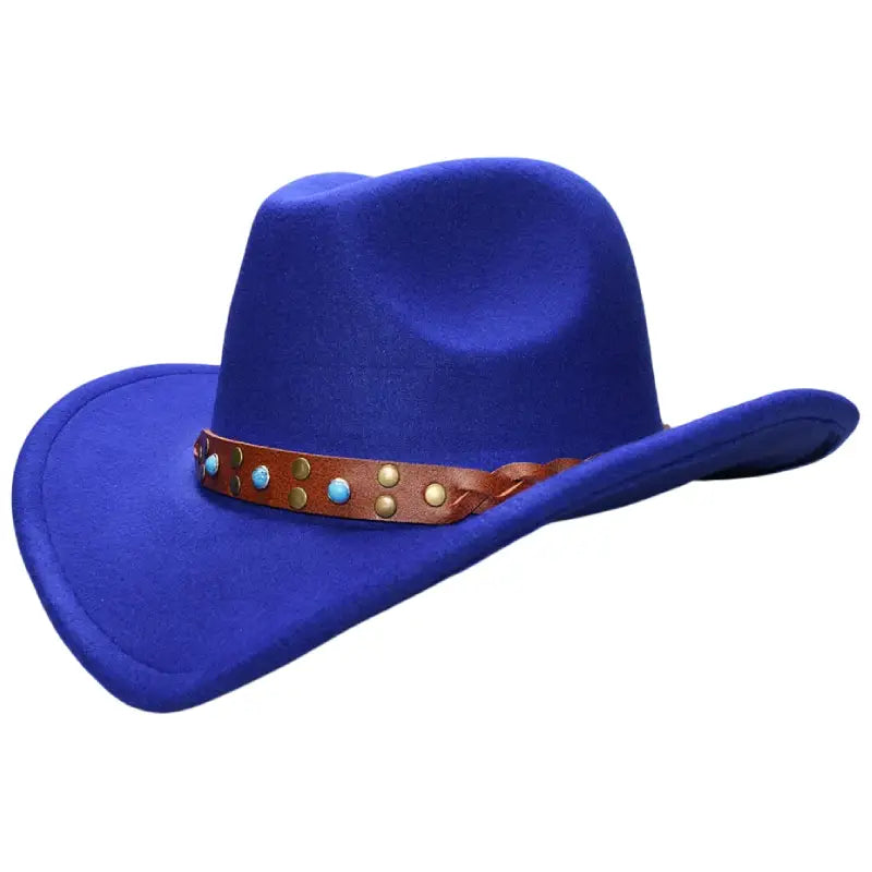 Chapeau Cowboy Rouge Enfant avec Étoile | Déguisement Western pour Enfant