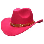 Chapeau Western Enfant Rose