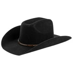 Chapeau Western en Feutre Noir