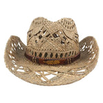 Chapeau Western en Paille Look Vintage