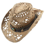 Chapeau Western en Paille Homme