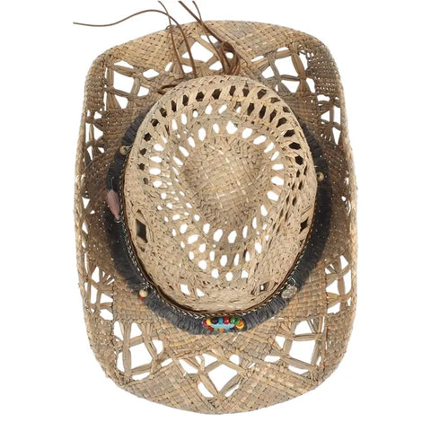 Chapeau De Cowboy Paille Marron | The Western Shop Chapeau De Cowboy Paille Marron | The Western Shop
