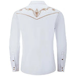 Chemise Country Blanche Style Western