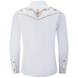 Chemise Country Blanche Style Western