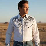 Camicia Cowboy Bianca