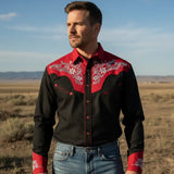 Chemise Cowboy Rouge