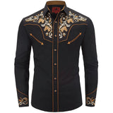 Chemise de Show Western Noire
