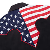 Chemise Western Drapeau US