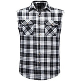 Chemise Western sans Manches pour Homme