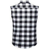 Chemise Western sans Manches Style Bucheron