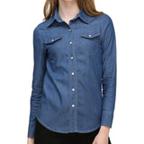 Chemise Western en Jean pour Femme