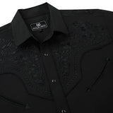 Camisa Western Negra