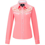 Chemise Western Rose