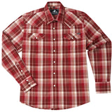 Chemise Western Rouge à Carreaux