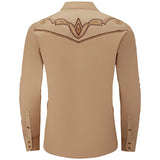 Chemise Américaine Country Beige