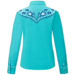 Chemisier Cowgirl Turquoise