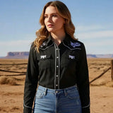 Chemisier Western pour Femme