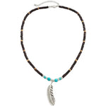 Collier Indien Plume