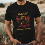 T-Shirt Cowboy Rock Homme