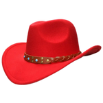 Chapeau Country Rouge