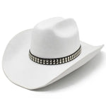 Chapeau Cowboy Tendance Blanc