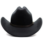 Chapeau de Cowboy en Feutre Noir pour Homme