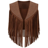 Gilet Cowboy pour Femme avec Franges