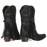 Santiags Country Femme A Franges