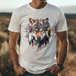 T-Shirt Loup Indien