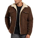 Veste Style Western Homme en Velours