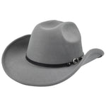Chapeau de Cowboy Western Country Gris