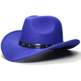 Chapeau de Cowboy Enfant Bleu