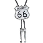 Cravate Américaine Bolo Route 66