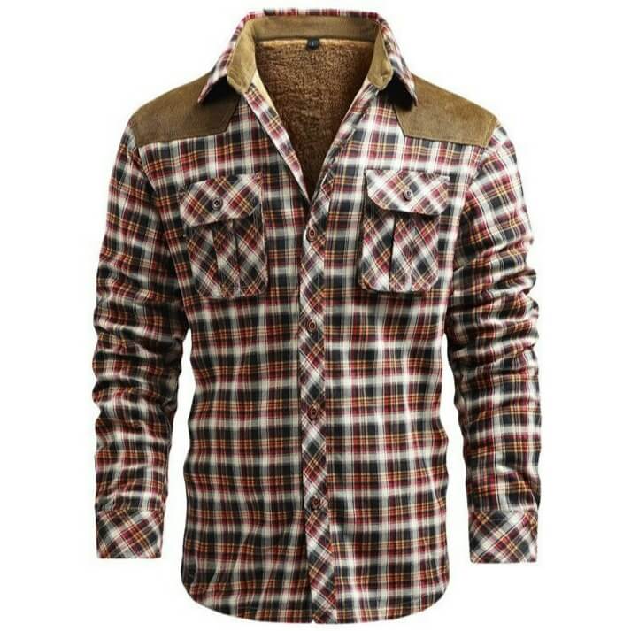 Chemise Homme Style Cowboy Western à Carreaux - Marque Toni Richard - Taille L - Occasion Très Bon état