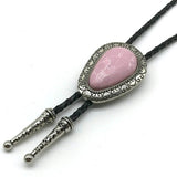 Bolo Tie Country Femme Rose
