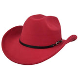 Chapeau de Cowboy Western Country Rouge