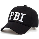 Casquette Américaine FBI Noire