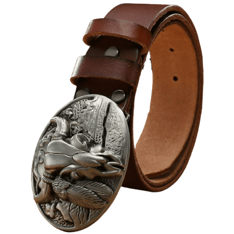 Ceinture Western Homme avec Boucle Le - Main Image