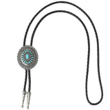Cravate Bolo Western Turquoise