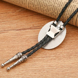 Cravate Cowboy Turquoise Bolo Tie