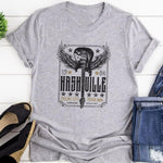 Tee Shirt Country Music Gris